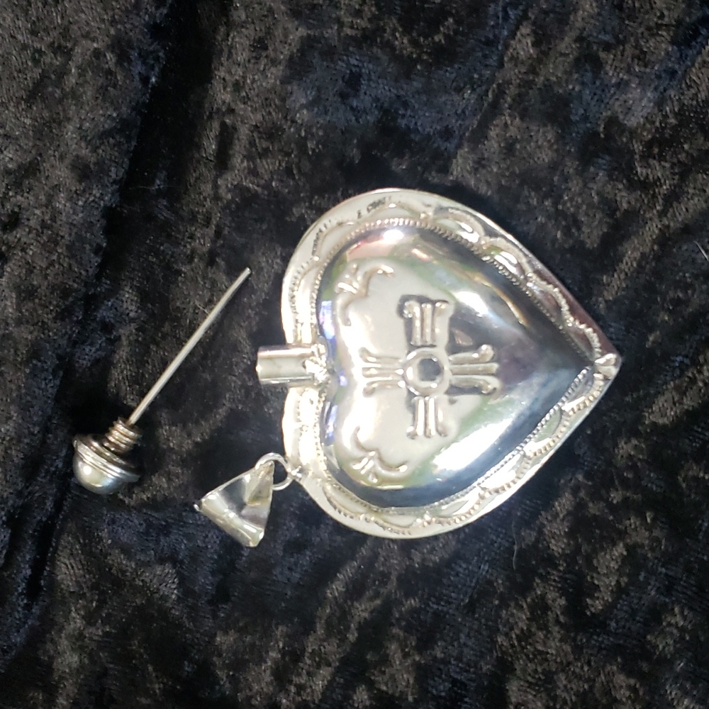 Vintage Sterling Silver .925 Perfume Pendant Snuffer
